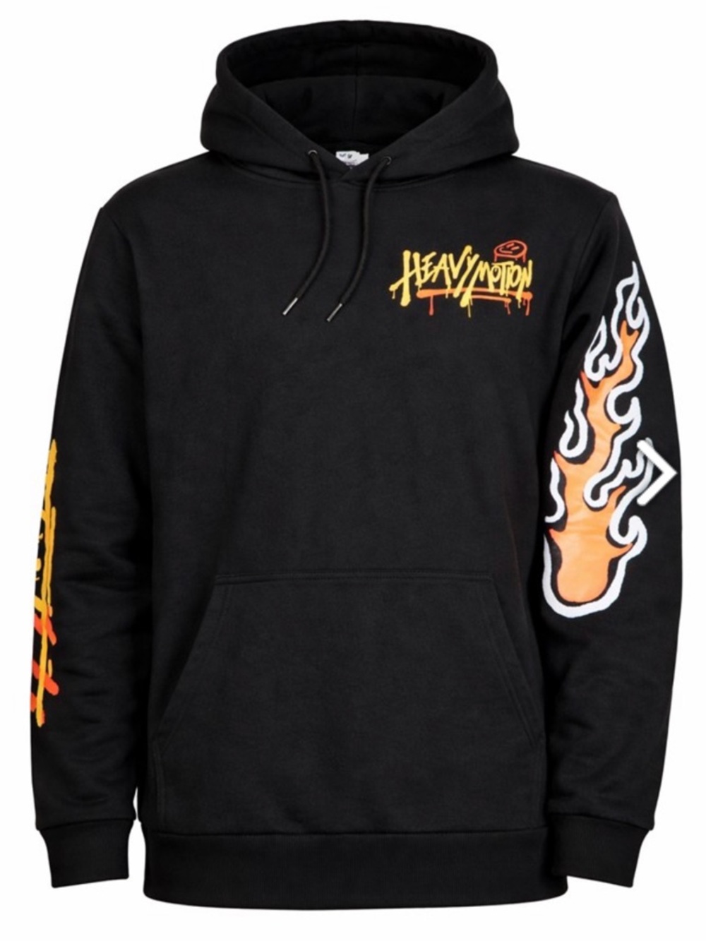 Black Flame Graphic Hoodie men’s 2XL